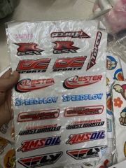 Decal sticker 2d trang trí xe, góc học tập tiện dụng [BH: None] / pktn sale