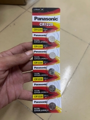 Pin cmos PANASONIC CR1220 3v cúc áo (vĩ 5 viên)