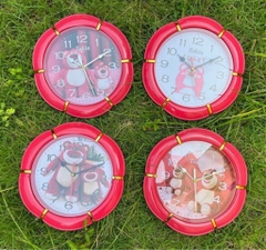 Đồng hồ treo tường hình Gấu Bông Lotso [BH 1 tuần]