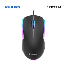 Chuột có dây Philips 9314 có led RGB [BH: 3 tháng] 68