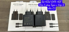 Bộ sạc nhanh 45W đen S59-45F (Cóc 1 Cổng Type C + Cáp 2 đầu Type C ; c-c)  [BH: 3 tháng]