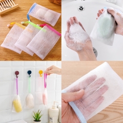 Túi lưới dây rút đựng xà phòng tạo bọt 2 lớp [BH: NONE] / pktn sale