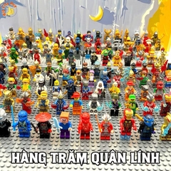 Set 2 Con mô hình lắp ráp CHIRITA mini sưu Tầm- Mẫu Ngẫu Nhiên[BH: NONE]