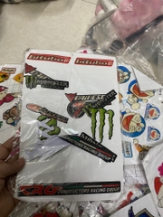 Decal sticker 2d trang trí xe, góc học tập tiện dụng [BH: None] / pktn sale