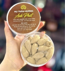 Hộp nụ trầm hương  thờ cúng ANH PHÁT chữ vạn , trầm sạch thiên nhiên [BH: NONE]