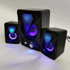 Loa Vi Tính Bluetooth 1307 led RGB đổi màu [BH: 3 tháng]