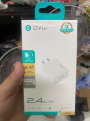 Cóc sạc nhanh 2.4A Dvip 1 cổng Usb KY01 [BH: 6 tháng]