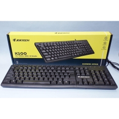 Bàn phím có dây JERTECH K100 văn phòng Business Office chính hãng [BH 1 năm]