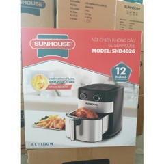 Nồi chiên Không dầu SH4026  6 Lít [BH: 1 Tháng]