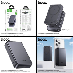 Pin sạc dự phòng HOCO J160A 10.000mAh sạc nhanh 20w  kiểu magsafe sạc không dây siêu tiện lợi