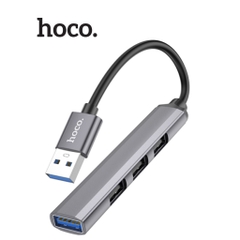 Cáp chuyển cổng USB HOCO HB26 ra usb 3.0 vs 3 usb 2.0 (hub usb) chính hãng [BH 1 năm]