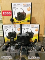 Loa bluetooth trợ giảng EHOONA E-366 chính hãng micro không dây đeo tai [BH 6 tháng]