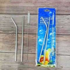 Bộ dụng cụ 3 món (2 ống hút + 1 cọ rửa ống hút) cho ly giữ nhiệt [BH: None]