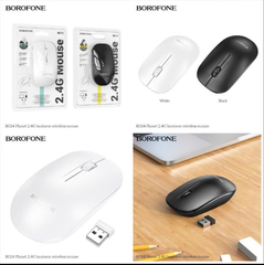Chuột không dây BOROFONE BG14 mẫu văn phòng chính hãng [BH 1 năm]