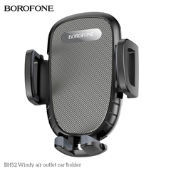 Giá đỡ điện thoại trên oto xe hơi BOROFONE BH52 kẹp khe gió siêu chăc chắn [NONE]