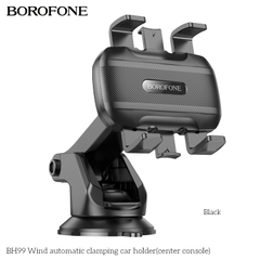 Giá đỡ điện thoại trên oto xe hơi BOROFONE BH99 mẫu hít taplo kính chắn gió siêu chắc chắn [NONE]