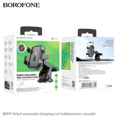 Giá đỡ điện thoại trên oto xe hơi BOROFONE BH99 mẫu hít taplo kính chắn gió siêu chắc chắn [NONE]