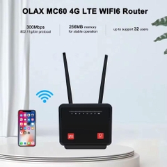 Bộ Phát Wifi 4G OLAX MC60 tốc độ 300Mbps, 2 anten [BH: 6 THÁNG] 4l5a12