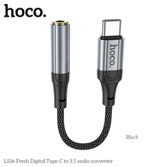 Jack chuyển đổi Hoco LS36 Type-C ra 3.5 chính hãng [BH: 1 NĂM]