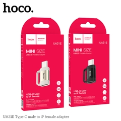 Bộ chuyển đổi HOCO UA31E chuyển từ cổng Type C sang Iphone chính hãng