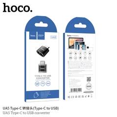 Jack chuyển đổi HOCO UA5 type-c ra usb chính hãng [BH 1 năm]
