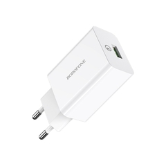 Cóc sạc nhanh QC3.0 BOROFONE BA21A cóc 1 cổng USB chính hãng [BH 1 năm]