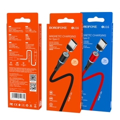 Cáp sạc từ sạc nhanh iPhone BOROFONE BU16 {usb ra iphone lightning}1.2M dây dù có led báo sạc chính hãng [BH 6 tháng]