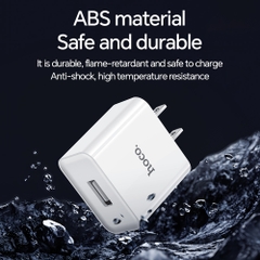 Cóc sạc nhanh 10.5w HOCO DMC7 (1 cổng usb) chính hãng (DM-C7) [BH 1 năm]