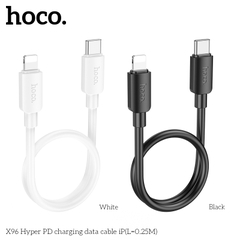 Cáp sạc nhanh 20W HOCO X96 (25cm c-l) Type C ra iPhone Lightning chính hãng [BH 1 NĂM]