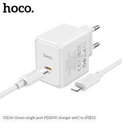 Cóc sạc nhanh 20W HOCO CS13A (1 cổng type-c) chính hãng [BH 1 NĂM]
