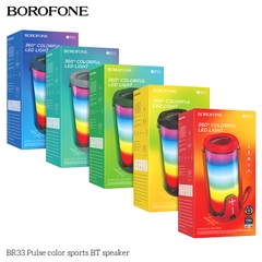 Loa bluetooth BOROFONE BR33 phiên bản thể thao kèm đèn led siêu đẹp chính hãng [BH 1 Năm]