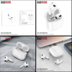 Tai nghe bluetooth BOROFONE BW91 mẫu Airpods Pro3 siêu đẹp
