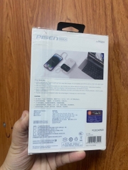 Pin sạc nhanh 22.5W PISEN D-338 dung lượng 20.000mAh có màn hình hiển thị % pin, móc treo kèm cáp Lightning iPhone liền thân [BH: 1 NĂM]