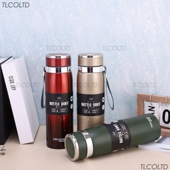 Bình đựng nước giữ nhiệt 600ml VACUUM CUP BOTTLE SPORT XINLANG 316 bằng inox 304 cao cấp mẫu đẹp
