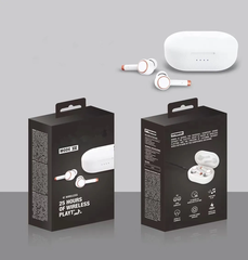 Tai nghe bluetooth MODE 13 (2 tai có doc sạc) có nút cao su  [BH: 3 THÁNG]