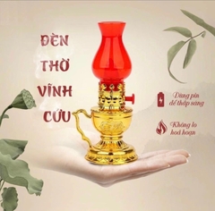 Đèn bàn thờ vĩnh cửu sử dụng pin