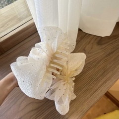 Kẹp tóc càng cua đính nơ lớn style Tiểu Thư siêu sang [BH: NONE]
