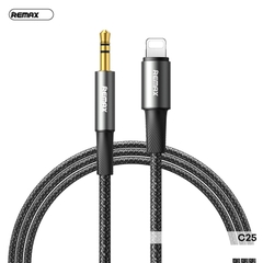 Cáp Remax C25 chuyển đổi Iphone Lightning sang đầu ĐỰC 3.5mm dài 1m2 chính hãng [Bh 1 Năm]