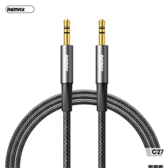 Cáp Remax C27 cáp 2 đầu ĐỰC 3.5mm ( 2 đầu 3.5) dài 1m2 chính hãng [Bh 1 Năm]