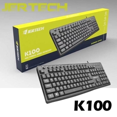 Bàn phím có dây JERTECH K100 văn phòng Business Office chính hãng [BH 1 năm]