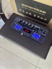 Loa karaoke Malanda 106 kèm 2 micro kim loại chống hú xách tay cực hay [BH 6 tháng]