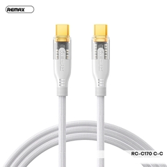 Cáp sạc nhanh 60W Remax RC-C170 C-C Type C ra Type C 1M2 chính hãng [BH 1 năm]
