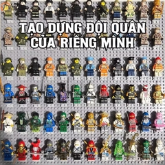 Set 2 Con mô hình lắp ráp CHIRITA mini sưu Tầm- Mẫu Ngẫu Nhiên[BH: NONE]