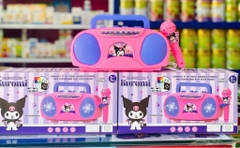 Đồ chơi loa máy hát kèm micro Kuromi siêu xinh cho bé [BH: NONE]
