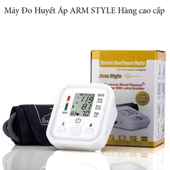 Máy đo huyết áp, nhịp tim, theo dõi sức khoẻ Arm Style [BH 1 tháng]