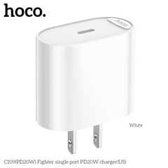 Cóc sạc nhanh 20w HOCO C109 (1 cổng type-c PD) chính hãng [BH 1 năm]