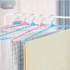 Móc phơi quần nhựa xoay 360 độ có thể kéo dài khung treo tiện lợi (chiều dài chưa kéo 41.5cm; chiều dài max 68cm)[BH: NONE] / pktn sale