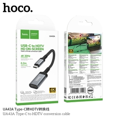 Cáp chuyển đổi Hoco UA43A Type-C sang HDTV