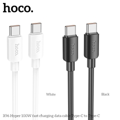 Cáp sạc 100W truyền dữ liệu X96 (c-c) cổng Type -C ra Type- C [BH 1 NĂM]