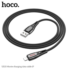 Cáp sạc nhanh 2.4A dây dù Hoco U133 usb ra Iphone chính hãng [BH 1 Năm]
